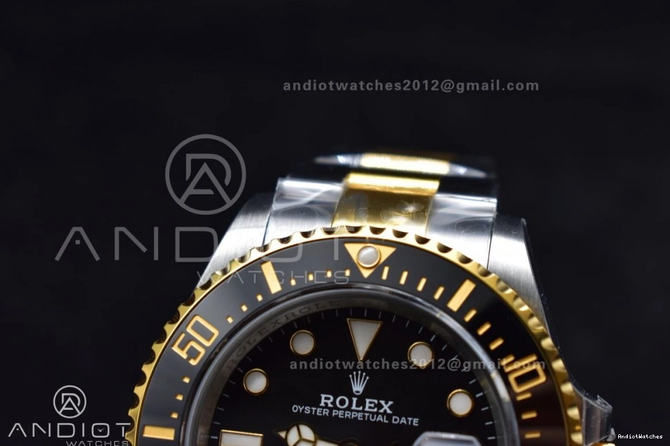 Dial Two on Bracelet SS VS YG Black SmartChoice SS Edition 1073 VSF 126603 Best Tone Sea-Dweller YG 1122